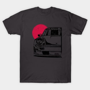 Classic 911 964 RWB JDM Race Car T-Shirt